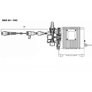 Kit venting valve, DME60-940 PP/E/C (Includes venting valve only)