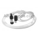 Installation Kit - DMI/DDI 209 up to 6 l/h, DN4, PVC / FKM / glass, no switch. Alldos 553-0701